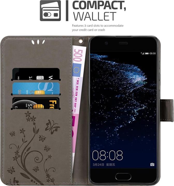 Produktbild Cadorabo Flower Book Cover (Huawei P10 Plus)