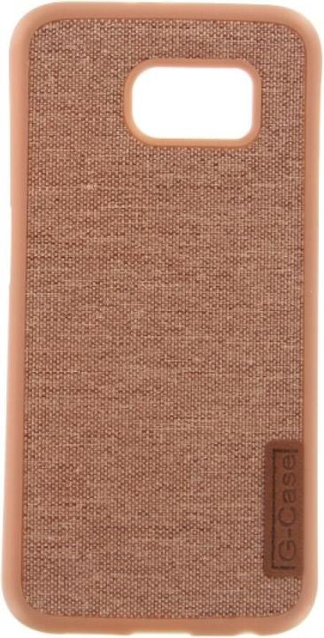 Produktbild OEM Silicone Case Textile for Samsung S6 brown (Samsung Galaxy S6)