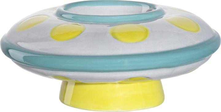 Image du produit Leonardo Coque d'oeuf pour enfant Avventura UFO, jaune/turquoise/blanc (1 x)