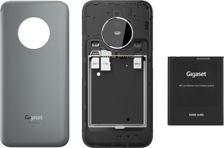 Produktbild Gigaset GX6 Outdoor (128 GB, Titanium Grey, 6.60", Dual SIM, 50 Mpx, 5G)