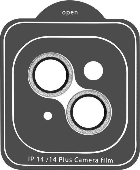Actual product image So Seven Shock and scratch resistant camera film (1 Piece, Apple iPhone 14, Apple iPhone 14 Plus)