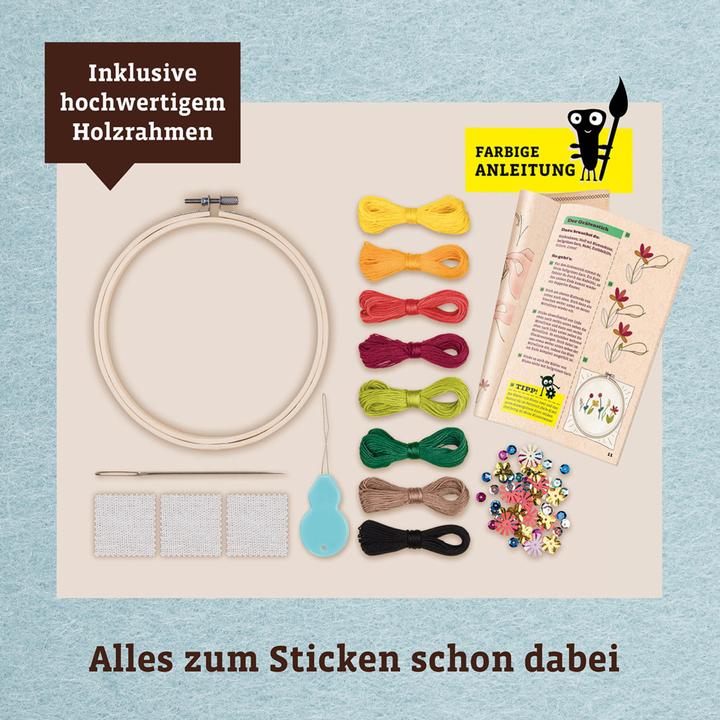 Actual product image Kosmos Embroidery creative set