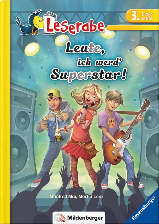 Immagine prodotto Leserabe - Leute, ich werd' Superstar! (Tedesco, Manfred Maggio, Martin Lenz, 2020)