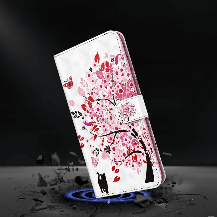 Actual product image Cover-Discount Google Pixel 8 - Case glitter effect tree pink (Google Pixel 8)