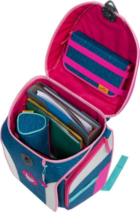 Actual product image Derdiedas ErgoFlex Max School Backpack Set Caribbean (22 l)