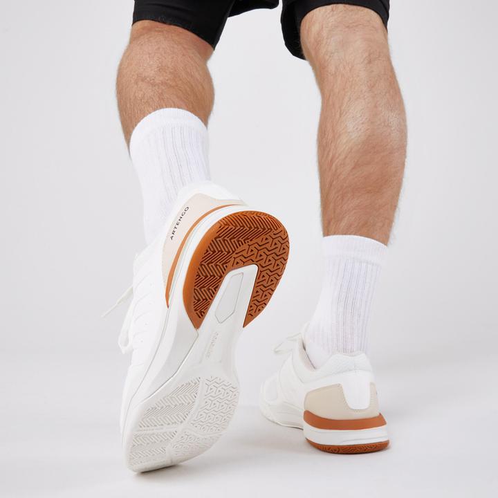 Image du produit Artengo Chaussures de Tennis Hommes Multicourt - TS500 beige (46)