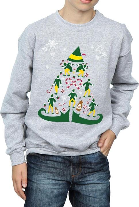 Immagine prodotto Elf Christmas Tree Felpa Ragazzi (128)