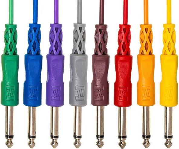 Produktbild Hosa CPP-890 - Patch Kabel Set TS-TS 90cm (0.90 m)
