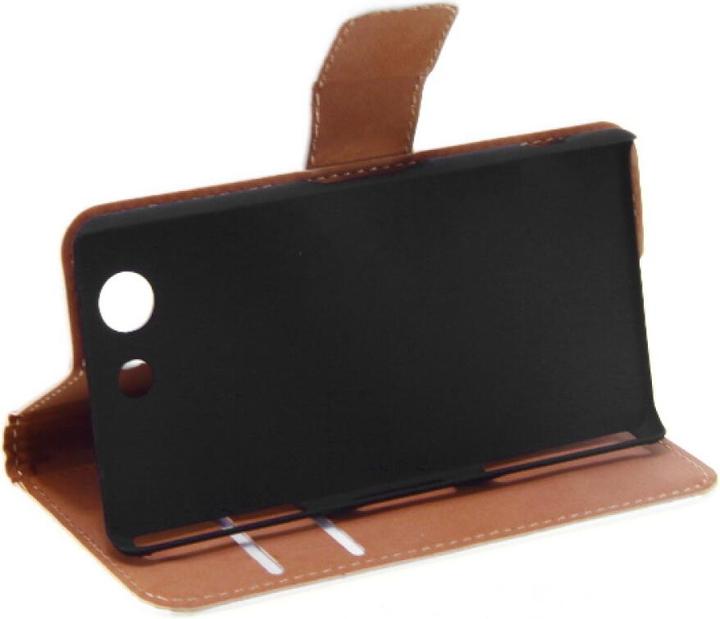Produktbild NoName Slim Book Case for Sony Xperia Z3 Compact - White 4250710556557 (Sony Xperia Z3 Compact)