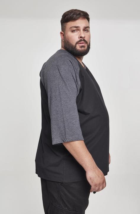 Actual product image Urban Classics Contrast 3/4 Sleeve Raglan Tee (3XL)