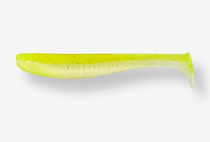 Produktbild Caperlan Gummiköder Yubari Fatshad mit Lockstoff gelbgrün (11 cm)