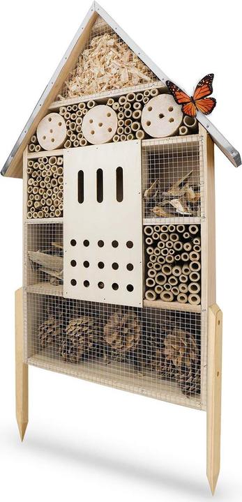 Image du produit Wildlife Friend Hôtel pour insectes XL (Abeille, Coccinelles, Papillons, Chrysanthèmes)