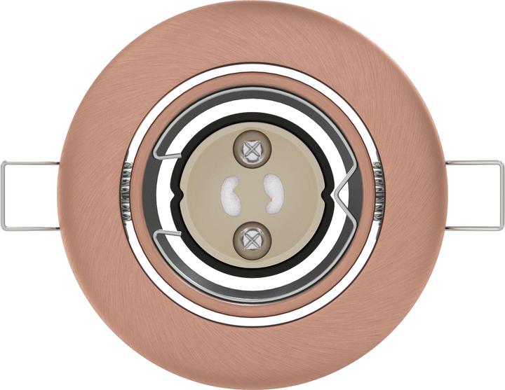 Immagine prodotto VidaXL Lampade rame rame e plastica piccole luci da incasso rotonde