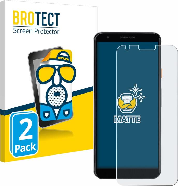 Productafbeelding BROTECT Beschermer Anti-verblinding (2 Stuk, Google Pixel 3a)