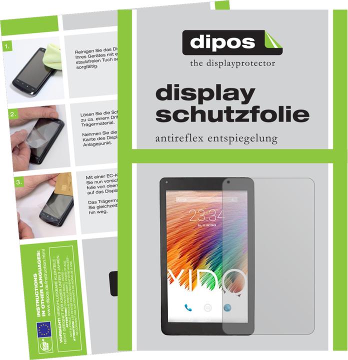 Produktbild Dipos Displayschutzfolie Antireflex (2 Stück, X110)