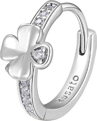 Produktbild Rosato Silver single earrings Four-leaf clover Storie RZO059R (L)
