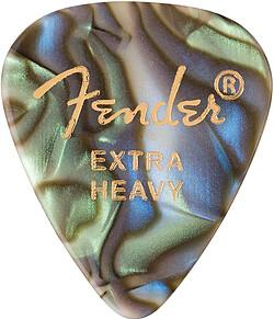 Fender 351 Picks, XHeavy, Abalone 12 (12 x)