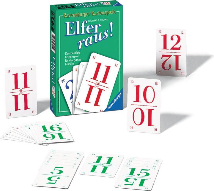 Actual product image Carlit Card game of eleven (German, French, Italian)