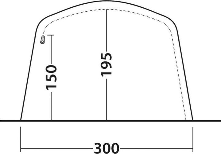 Produktbild Outwell Lindale 5PA (Tunnelzelt, 18.60 kg, 5 Personen)