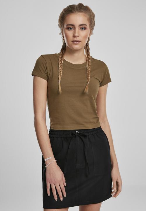 Immagine prodotto Urban Classics T-shirt in jersey elasticizzato da donna (M)