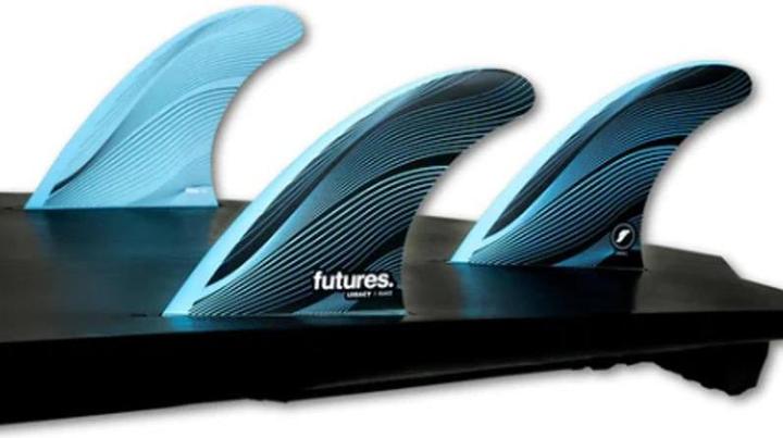 Actual product image Futures Thruster Fin Set R4 Legacy Rake S