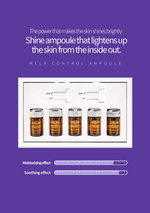 Produktbild Erlin Mela Control Ampoule (25 ml)