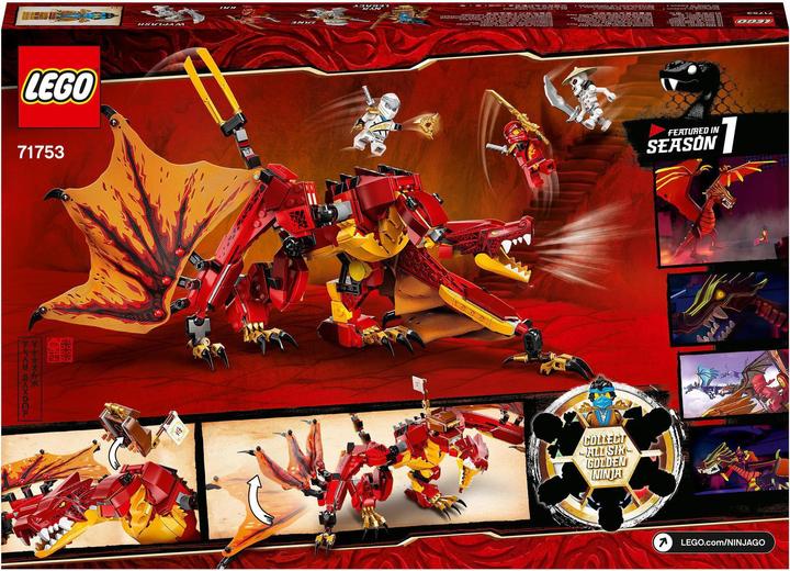 Image du produit LEGO L'attaque du dragon de feu (71753, LEGO Ninjago)