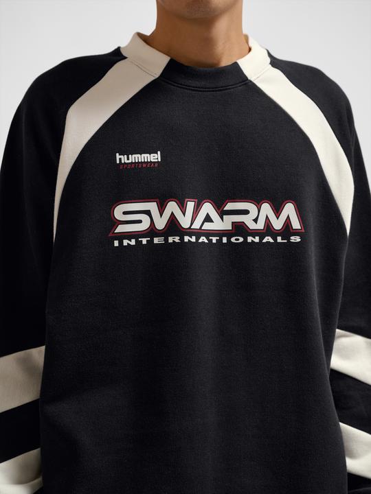 Actual product image hummel Hmloversized Crew Sportswear Swarm (XXL)