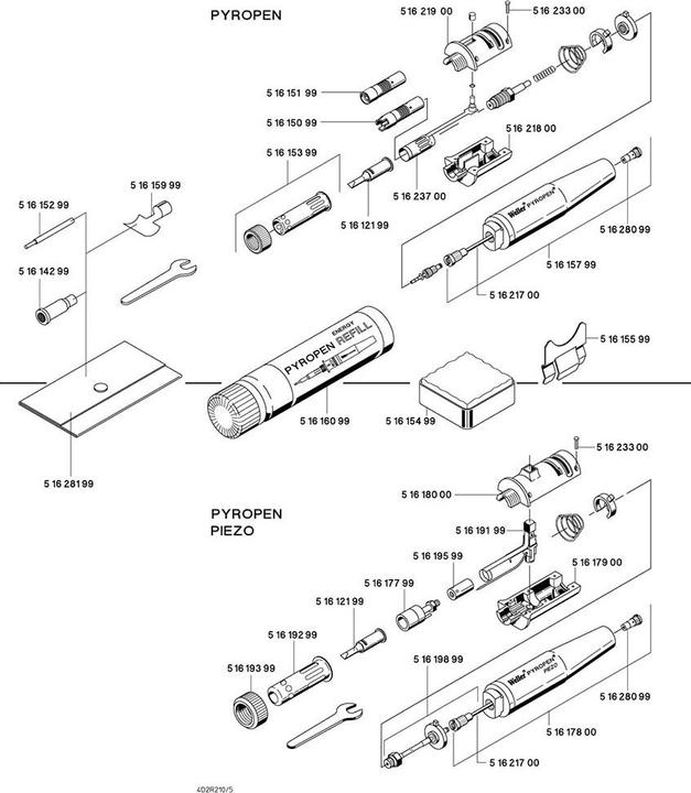 Image du produit Weller Erem Pyropen Piezo Soldering Iron