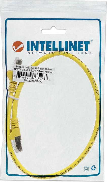 Produktbild Intellinet Patch-Kabel (S/FTP, CAT6, 0.50 m)