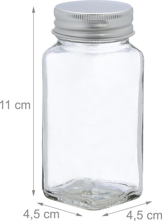 Produktbild Relaxdays Gewürzgläser (0.12 l)