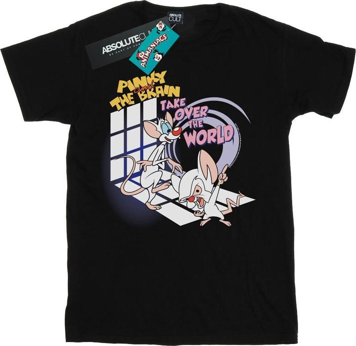 Produktbild Universal Textiles Pinky And The Brain Take Over The World TShirt Mädchen (128)
