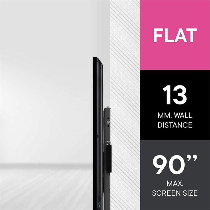 Actual product image One for All TV Bracket Flat Ultra Slim (Wall, 90", 80 kg)