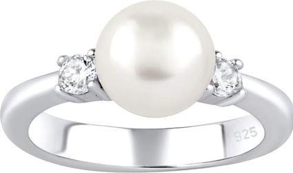 Produktbild Silvego Maya silver ring with real natural pearl LPS1496RW - Circuit: 62 mm (62, 925 Silber)