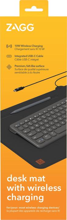 Actual product image Zagg Wireless Charging Desk Mat