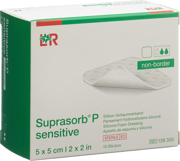 Produktbild Suprasorb P sensitive non-border 5x5cm (10 x)