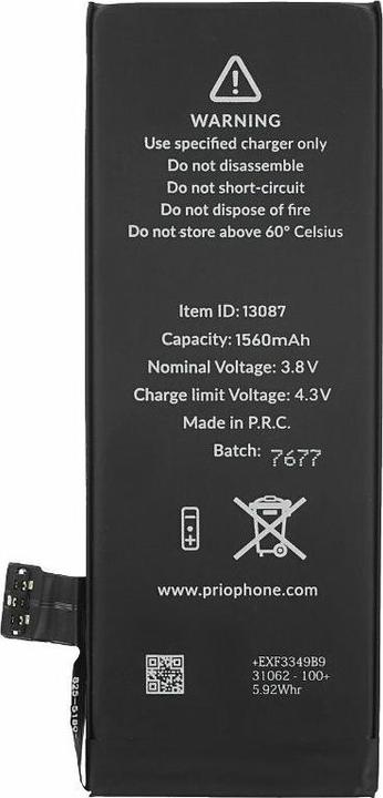 Immagine prodotto prio Batteria per iPhone 5s (APN universale)