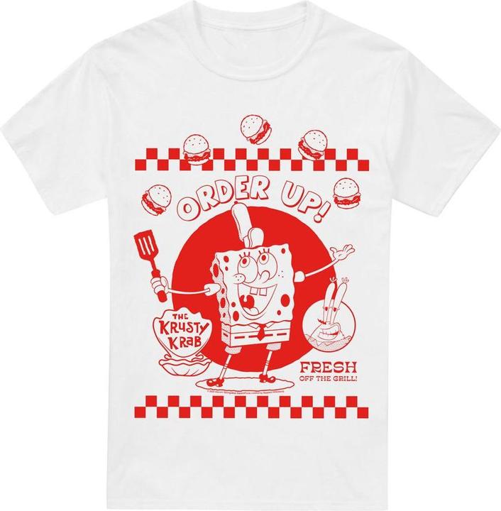 Immagine prodotto Spongebob Squarepants Order Up! Maglietta Uomo (S)