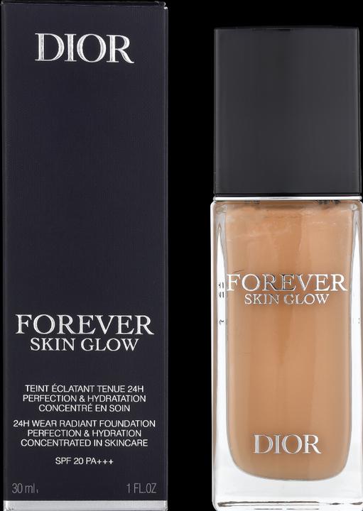 Actual product image Dior Forever Skin Glow 24H Radiant Foundation (3N Neutral)