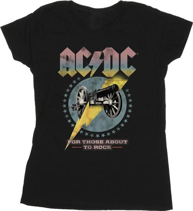 AC/DC TShirt aus Baumwolle diejenigen die rocken wollen