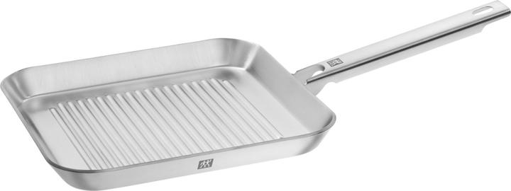 Zwilling Grillpfanne unbeschichtet (24 cm, Grill pan, Stainless steel)