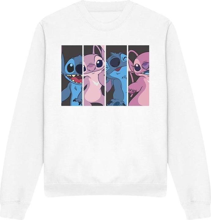 Actual product image Lilo & Stitch Unisex Adult Stitch Angel Boxes Sweatshirt (XXL)