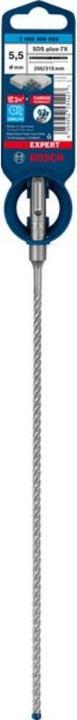 Actual product image Bosch Professional Zubehör Expert SDS plus-7X hammer drill, 5.5 x 250 x 315 mm (5.50 millimetres)