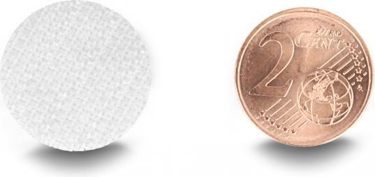 Actual product image Delock Velcro dots, round, self-adhesive, 64 pieces (20 mm)