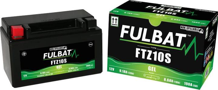 Produktbild Fulbat FTZ10S Gel (12 V, 8.60 Ah, 190 A)