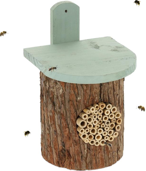 Actual product image Relaxdays Insect Hotel (Wild bees, Bee, Digger wasps)