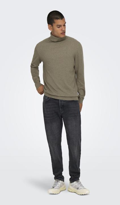 Produktbild Only & Sons Normal geschnitten Rundhalsausschnitt Pullover Strickpullover (XL)