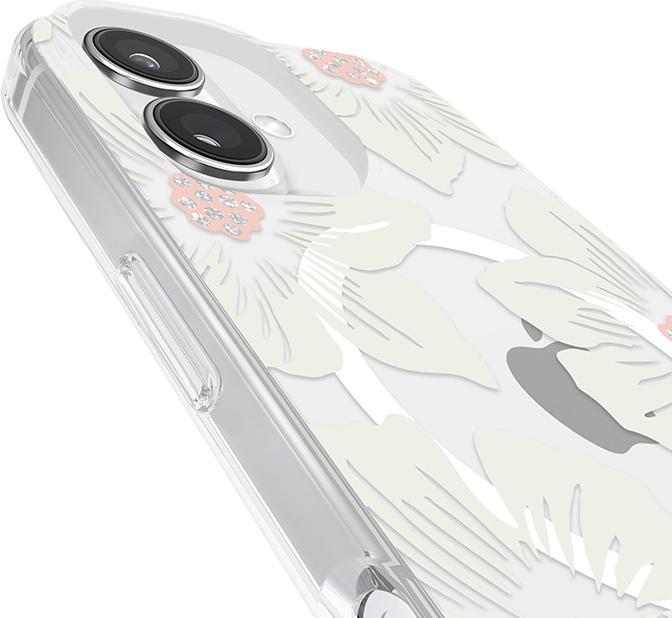 Immagine prodotto Kate Spade Custodia protettiva MagSafe - iPhone 16 (Hollyhock Floral) (Apple iPhone 16)