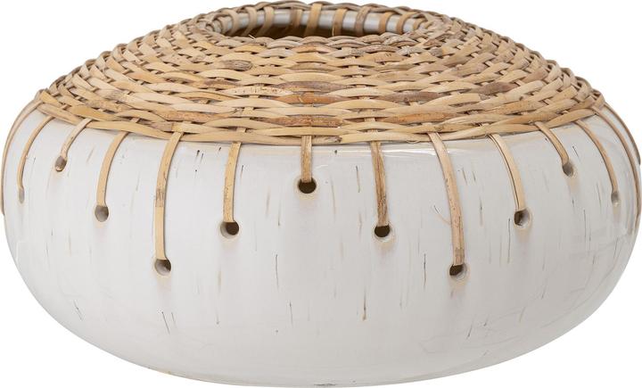 Actual product image Bloomingville Kang Deco Vase, White, Ceramic (1 x)
