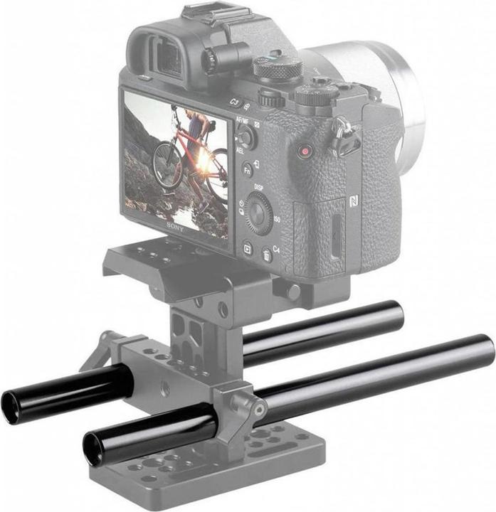 Image du produit SmallRig 2pcs 15 mm Aluminium noir (Accessoires vidéo divers)